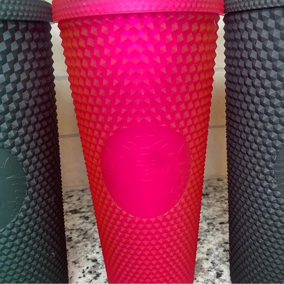 Starbucks Matte Studded Tumblers Lot of 3 - Picture 3 of 8